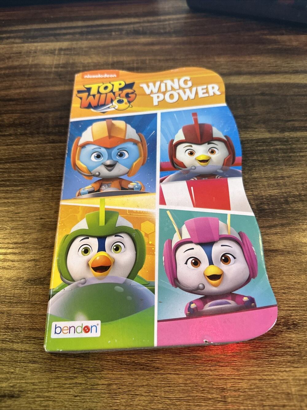 2019 Bendon Board Book - New - Nickelodeon Top Wing Wing Power